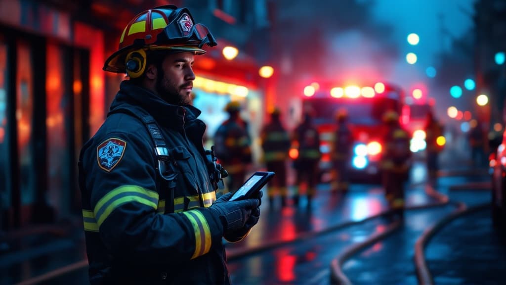 FirstDue Command accountability tracking on the fire ground